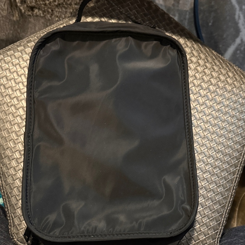 Steve Madden Black Toiletry Bag